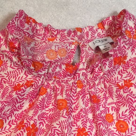 J. Crew Factory ruffle tiered floral midi dress - Picture 7 of 14